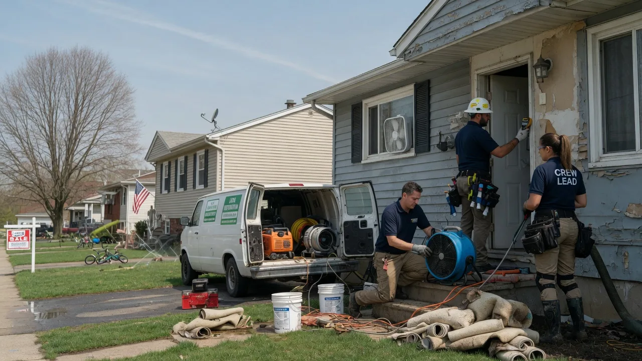 Flood Cleanup in Martinsville, NJ near me