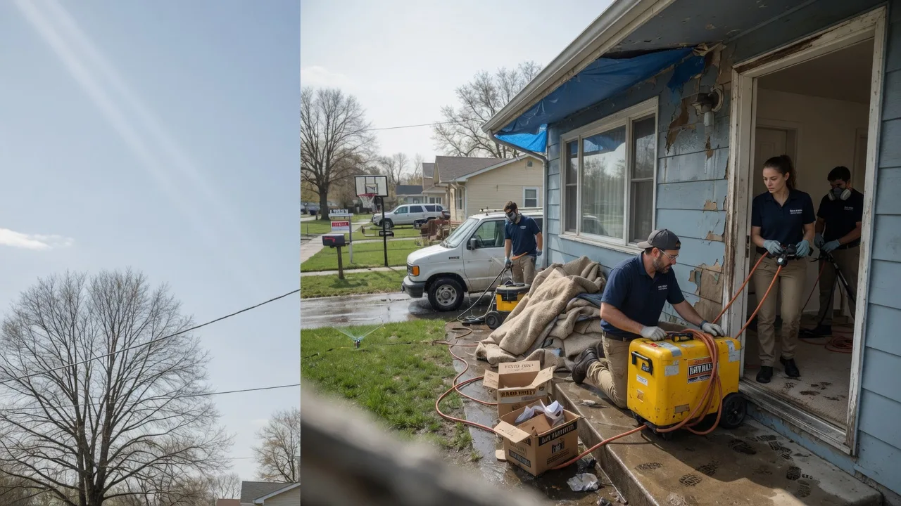 Basement Flood Cleanup in Martinsville, NJ near me